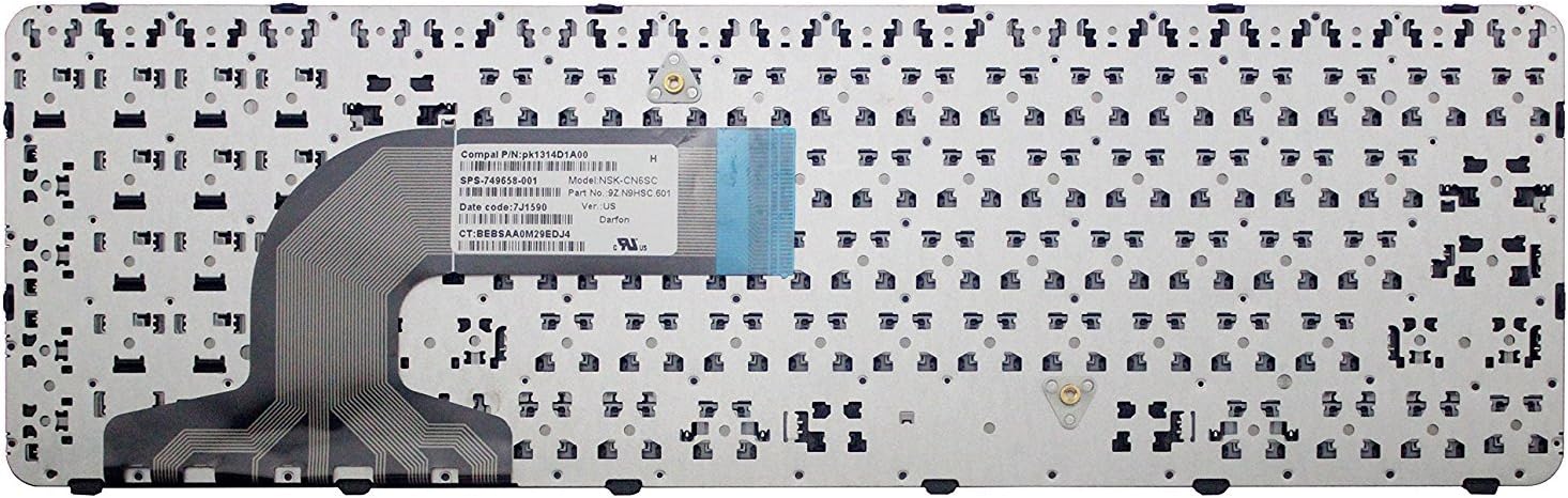 New US keyboard for HP 15-r029wm 15-r050nr 15-r052nr 15-r053cl 15-r063nr Frame