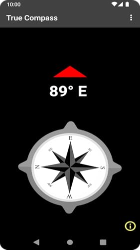 True Compass - Magnetic North