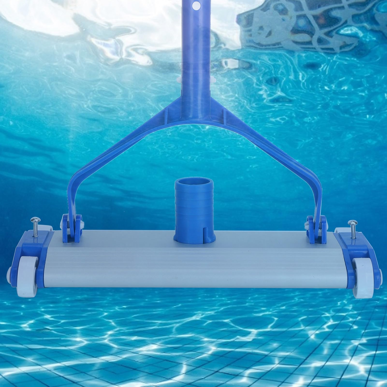 Tête de Balai de Piscine à Fermeture Sécurisée, Fixation Fiable,