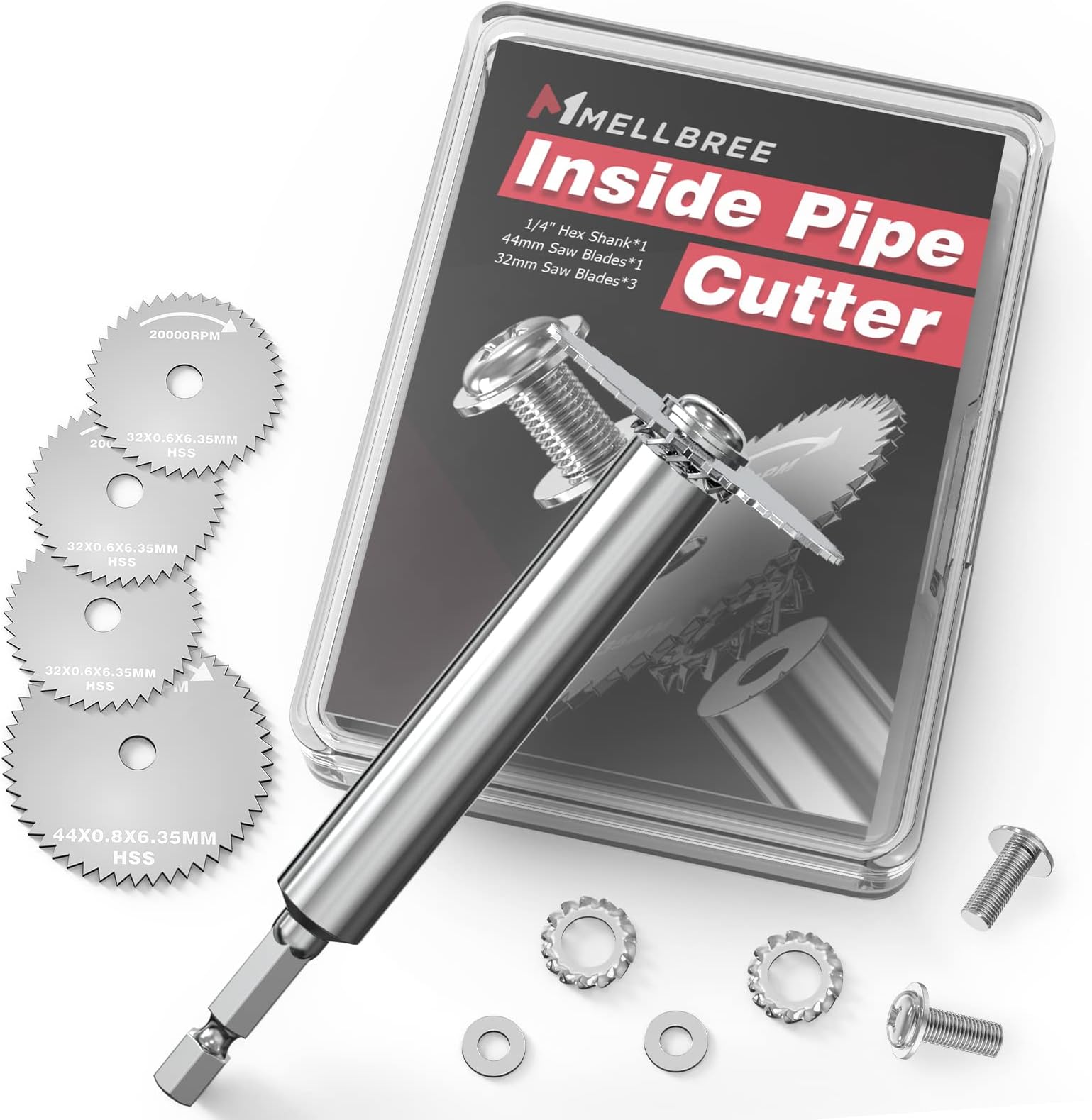 Ezygrind Inside Pipe Cutter with 3 1/8" (80mm) Diamond Blade