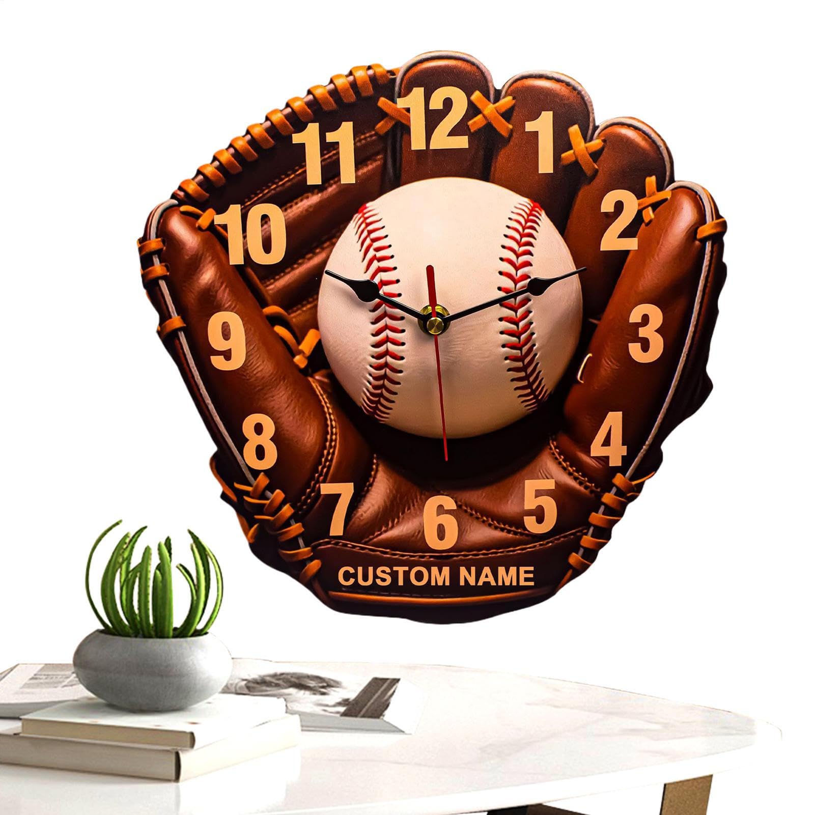Outil de gestion du temps style baseball le cadeau idéal en bois