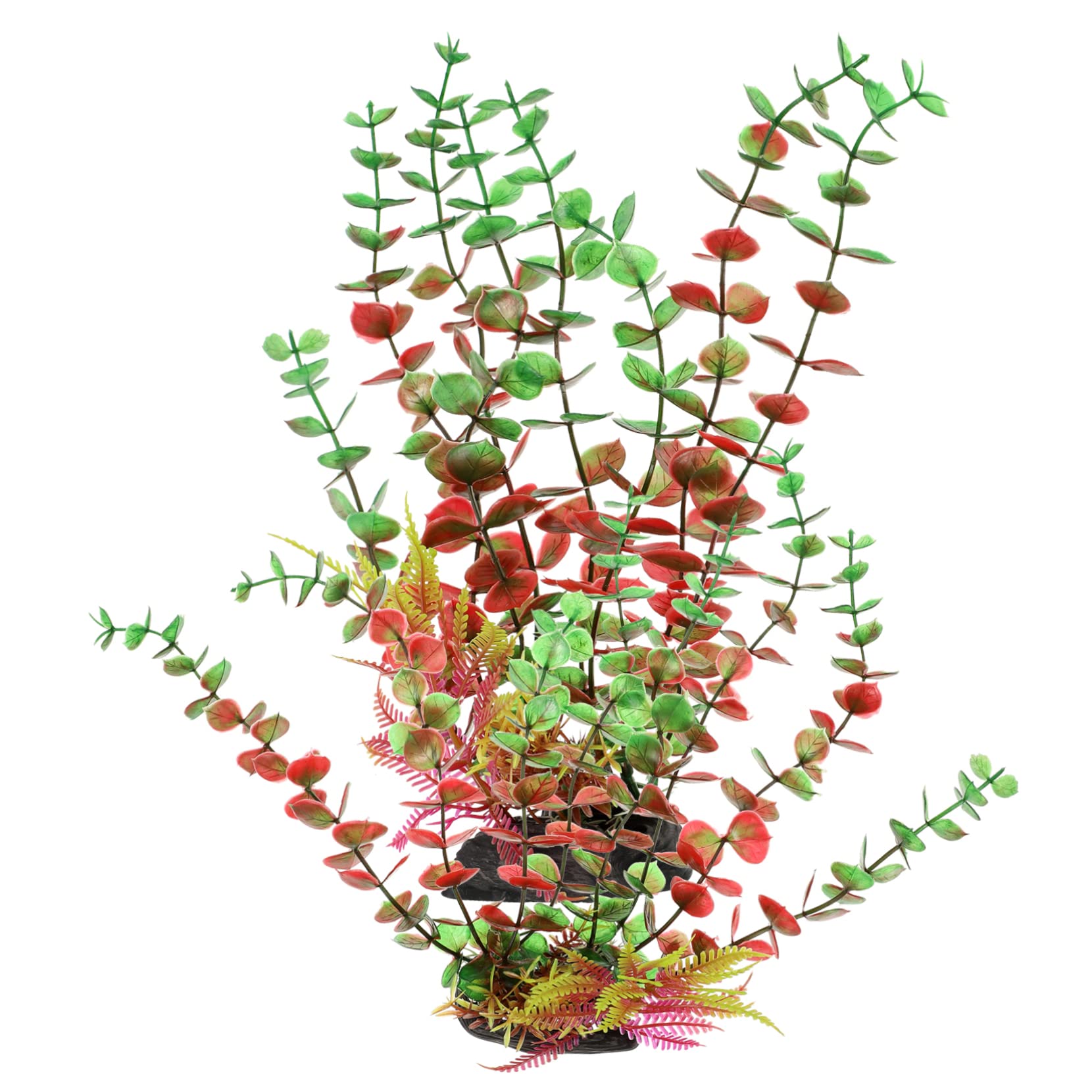YARNOW 4 Juegos Plantas De Paisajismo para Acuarios Plantas Artificiales Suministros para Peceras De Acuario Resistentes Al Desgaste Decoraciones para Peceras 2 Piezas * 4