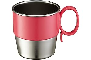 Innobaby Din Din Smart Stainless Steel Cup with Handle for Babies, Toddlers & Kids
