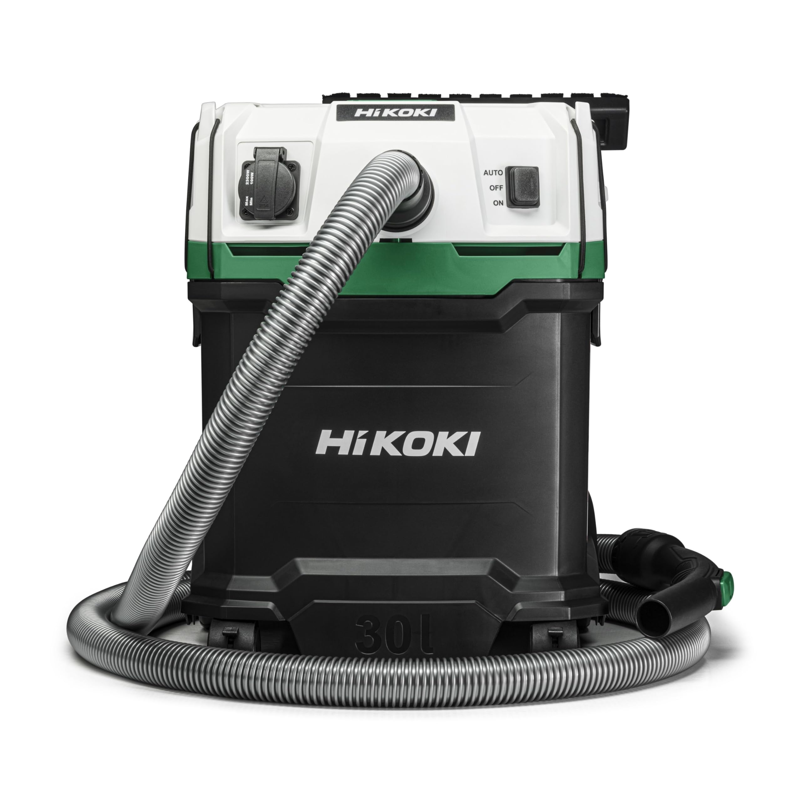 HIKOKI RP300YLWAZ - Aspirapolvere a umido e secco, multicolore, 1200 W, 30 litri