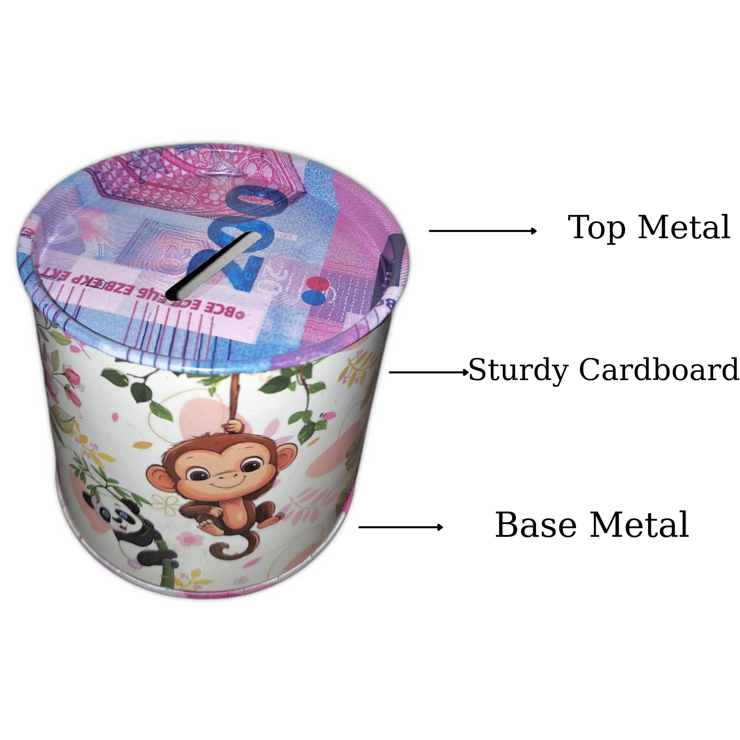 Ayla World Piggy Banks - Set of 6 for Kids -2