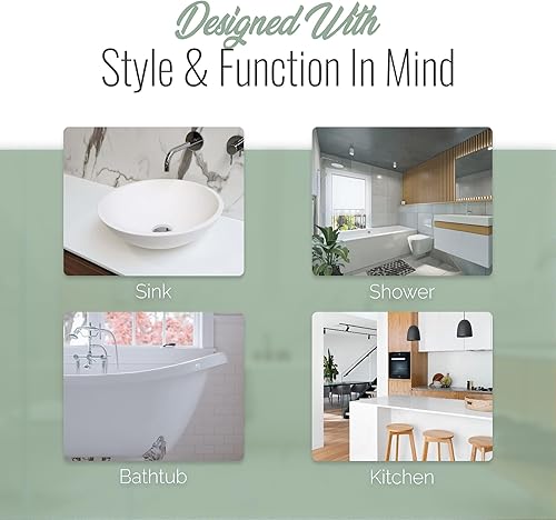 Miniatura 7 de DecorRack Estuches para jabón, soporte con ventosas, 5.25 pulgadas de largo, plato de plástico acrílico, barra de jabón, esponja, recipiente para