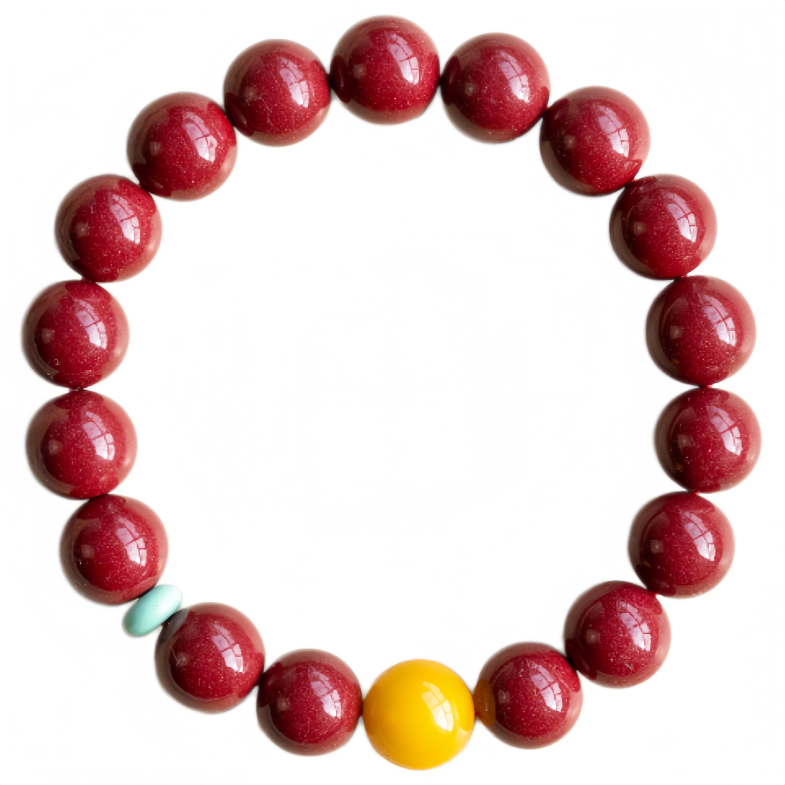 Bracciale Elastico Bracciale In Cinabro
