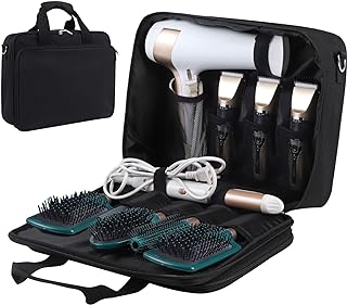 Hair Dryer Bag Barber Carrying Case Barber Tool Bag Hairstylist Traveling Case Hairdressing Tool Storage Case Cosmetology Organize Hair Salon Equipment Blow Dryer