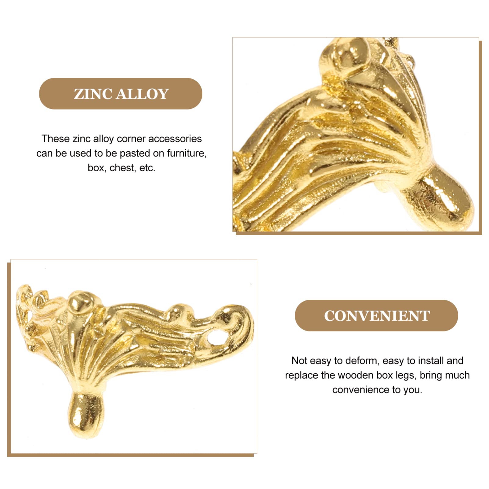 4 Pezzi Unici Per Gioielli, Scatola Regalo, Custodia In Legno - Foto 8