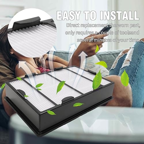 Miniatura 6 de Paquete de 3 filtros de repuesto Hapf600 para Holmes HAP615 HAP625 HAP650 Hapf600 filtro B (Hapf600 filtros de repuesto, piezas de purificador de