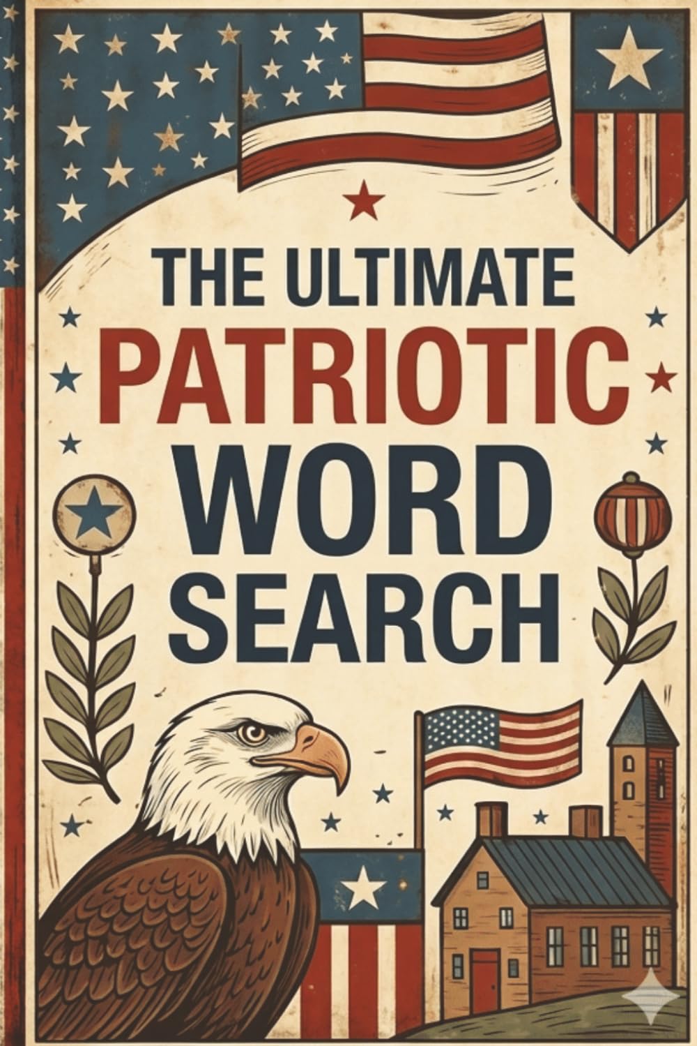 The Ultimate Patriotic Word Search Puzzle Book: Word Searches with Easy to Read Print about Patriotism, America, Freedom, and More | 6x9 inches, 110 ... Gift for Vacations, Holidays, and Free Time