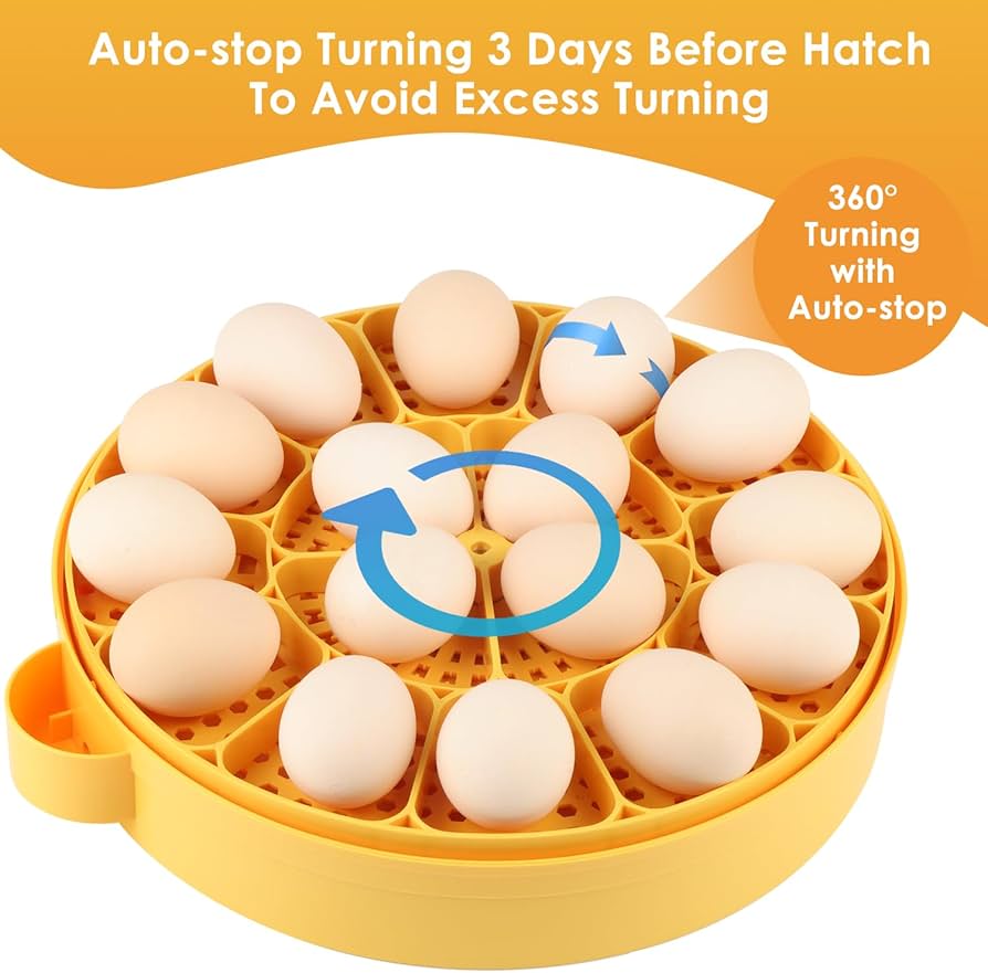 Amazon.co.jp: YuXi 卵インキュベーター 16個 孵化卵用 アプリ
