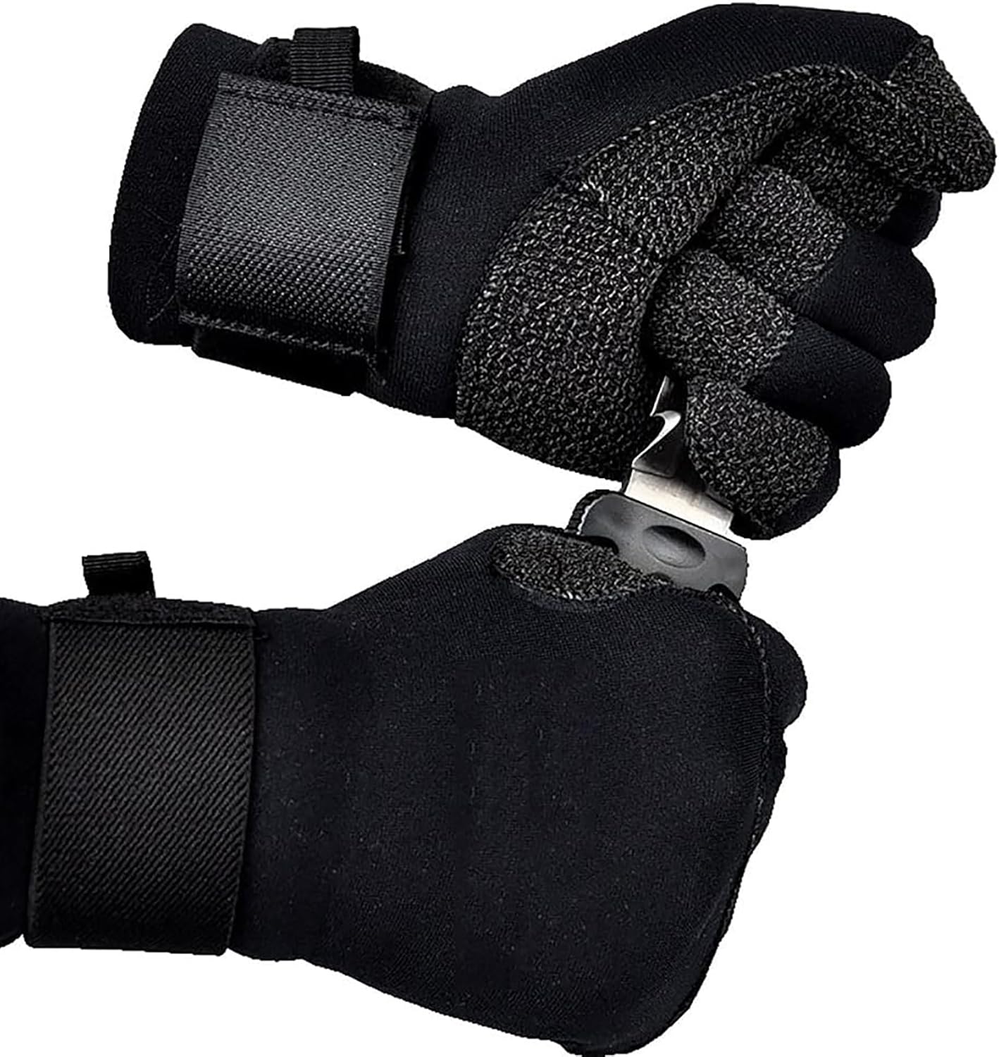 WYYHAA 3/5MM Neoprene Diving Gloves, Adjustable Keep Warm Non-Slip Wetsuit Gloves for Underwater Hunting Spearfishing Surfing Kayaking