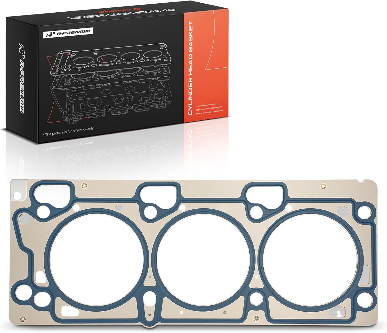 A-Premium V6 Left Engine Cylinder Head Gasket Compatible with Dodge, Chrysler, Volkswagen & Plymouth Cars - Grand Caravan, Charger, Journey, Town & Country, Challenger, 300, Avenger, Intrepid, Driver