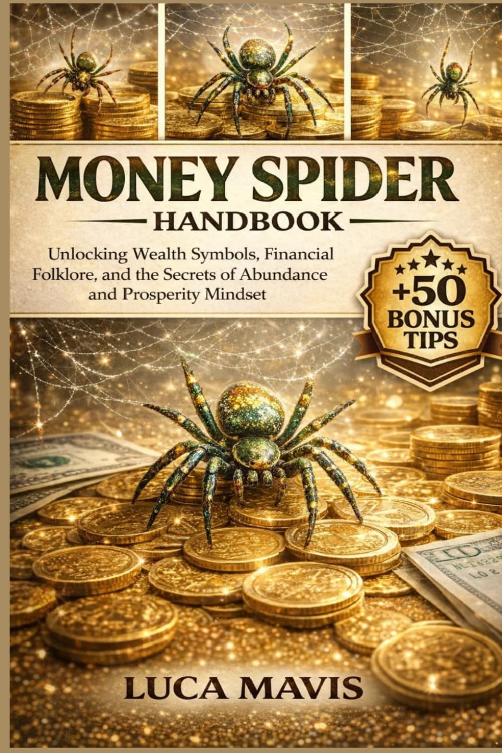 MONEY SPIDER HANDBOOK: Unlocking Wealth Symbols, Financial Folklore, and the Secrets of Abundance and Prosperity Mindset