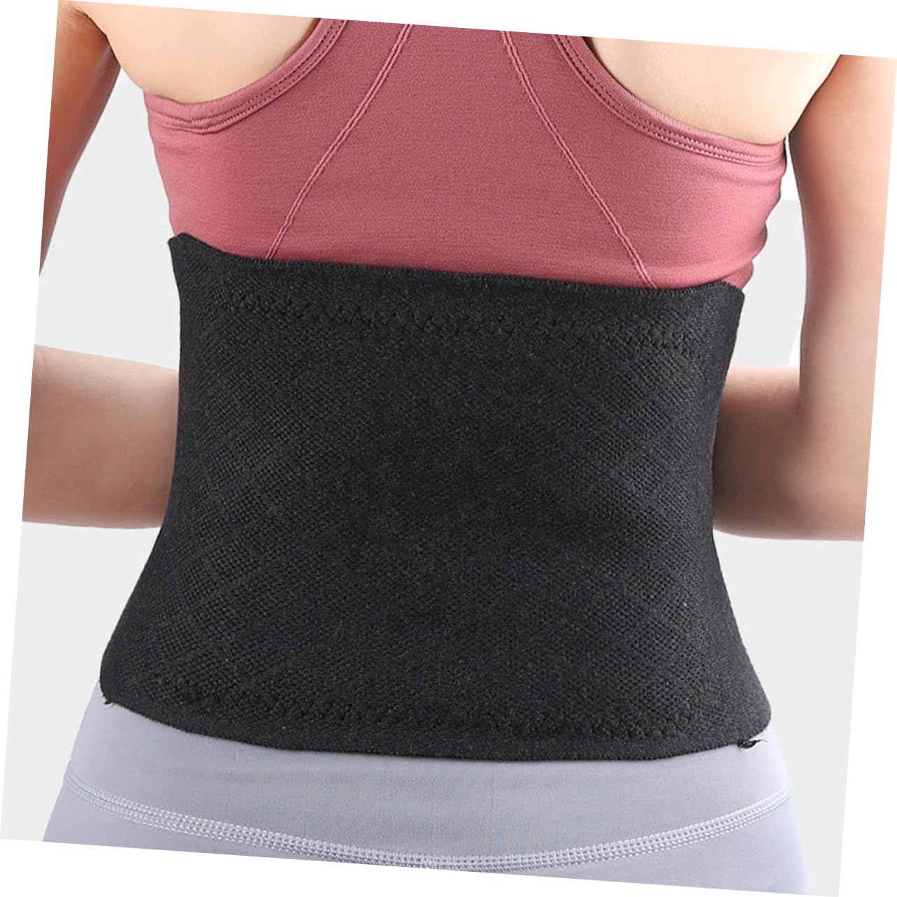 CALLARON Professional Lumbar Support Belt for Men and Women Thickened Wear-resistant Waist Sleeve for Office Use Cold Weather and Back Management