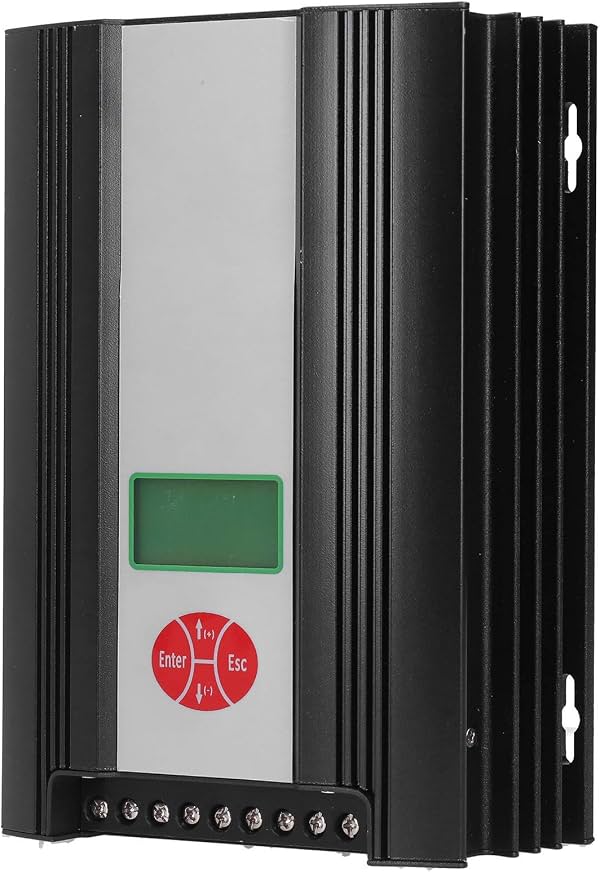 Controlador de carga híbrido eólico-solar YWBL-WH, 600W eólico 300W solar 48V DC | Lectura de estado de batería LCD, regulación inteligente digital, protección contra polaridad inversa y sobrecarga