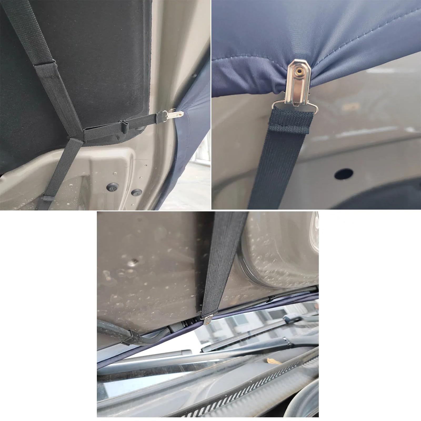 Personalizzata Protezione Cofano Auto - Bandiere Copertura Protettiva Avvolgimento Super Elastico Lavabile