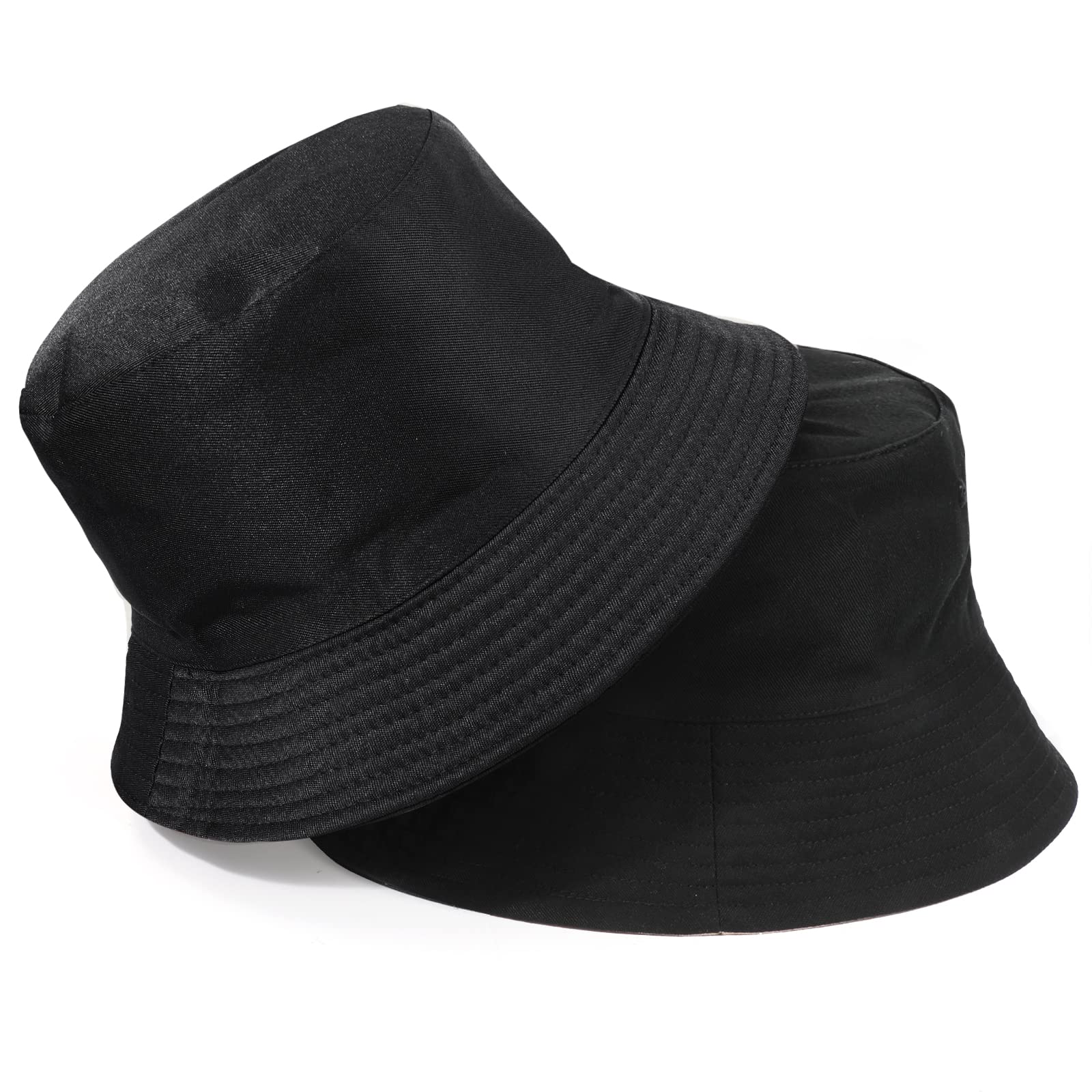 TAGVO Sombrero de Pescador para Hombre y Mujer Reversible, Señoras Gorro de Pescador Verano Protección Solar Gorra de Playa Al Aire Libre Plegable