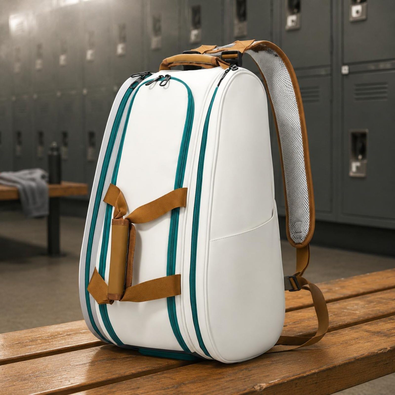 Zaino Sportivo Impermeabile Leggero Zaino da Tennis Multifunzione Borsa da Pickleball per Uomini