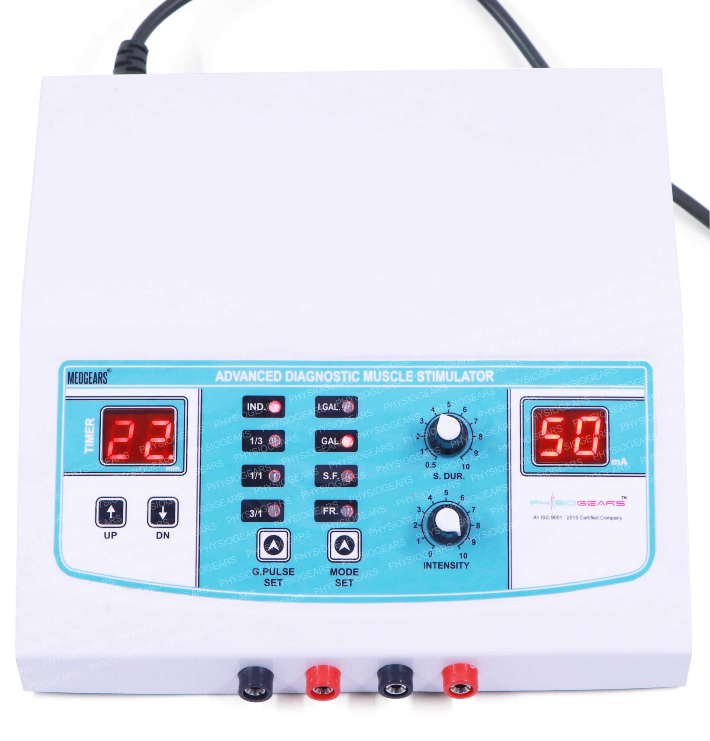 MEDGEARS Muscle Stimulator Machine for Physiotherapy 4 Channel diagnostic Stimulator nerve Stimulator Machine Muscle 4 Channel Stimulator Machine - Image 2 thumbnail