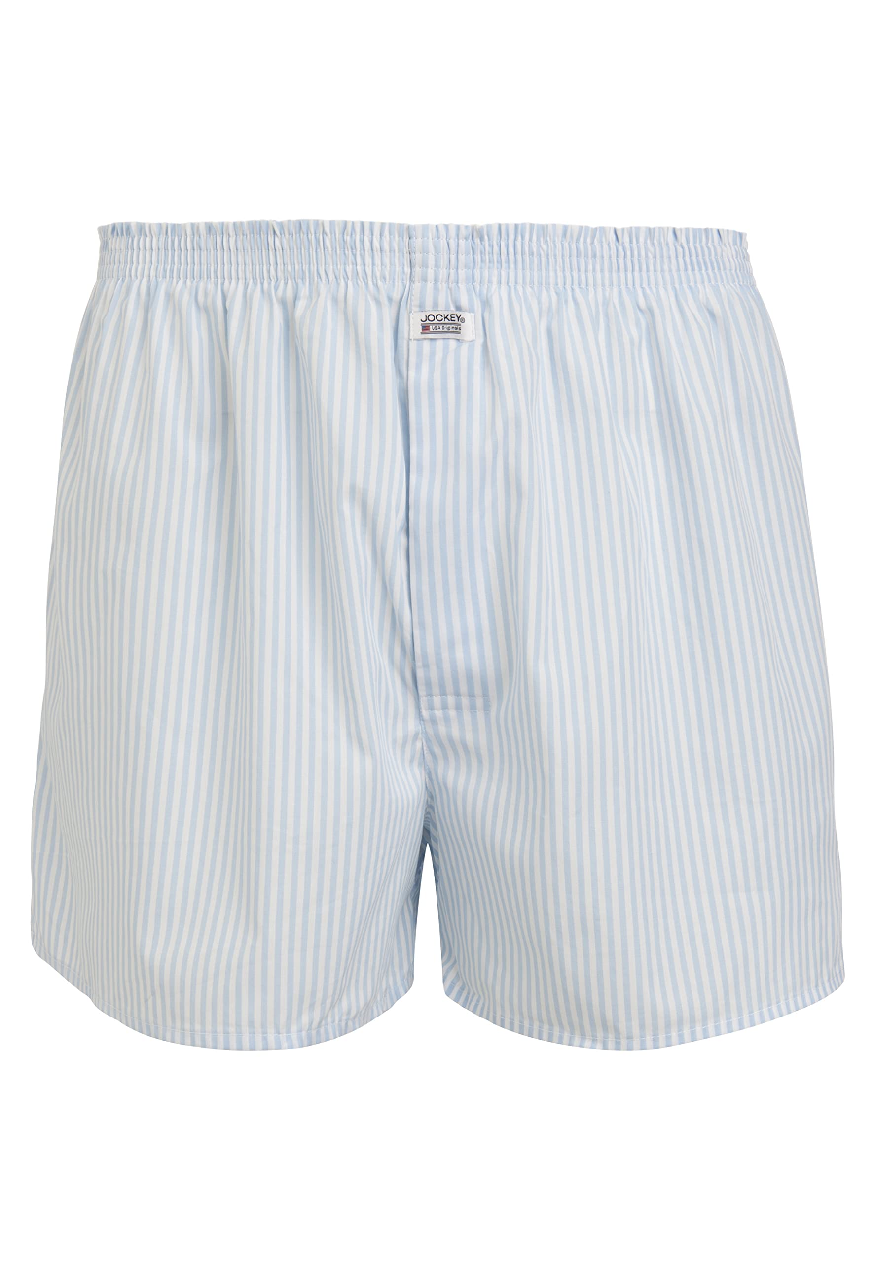 Jockey® Everyday Soft Wash Woven Boxer, Shirting Blue, 3XL