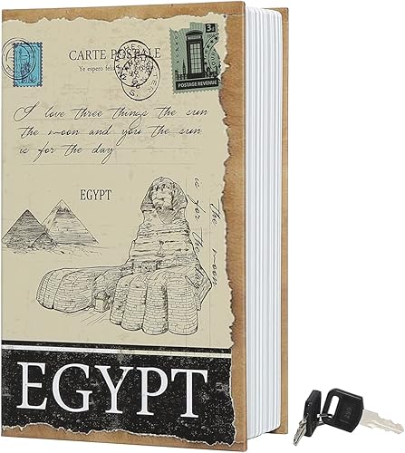 Miniatura 9 de Inicio Diccionario Caja de seguridad secreta de metal para desvío, caja de almacenamiento con cerradura de llave, contenedores seguros para libros