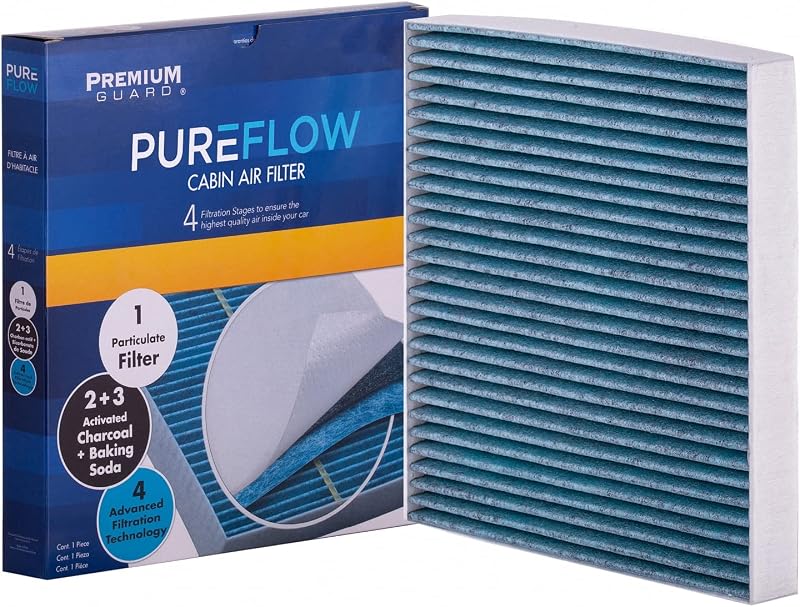 Filtro de cabine de ar Premium Guard PUREFLOW PC99204X para Volkswagen, Audi e outros modelos – 1 unidade
