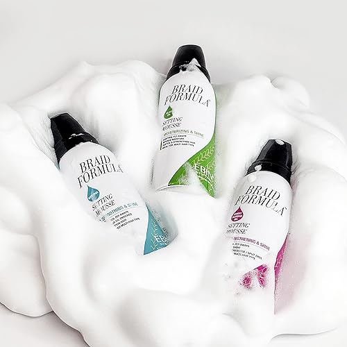 Miniatura 3 de EBIN NEW YORK Mousse fijador de fórmula trenzada (2.7 oz, aceite de oliva)