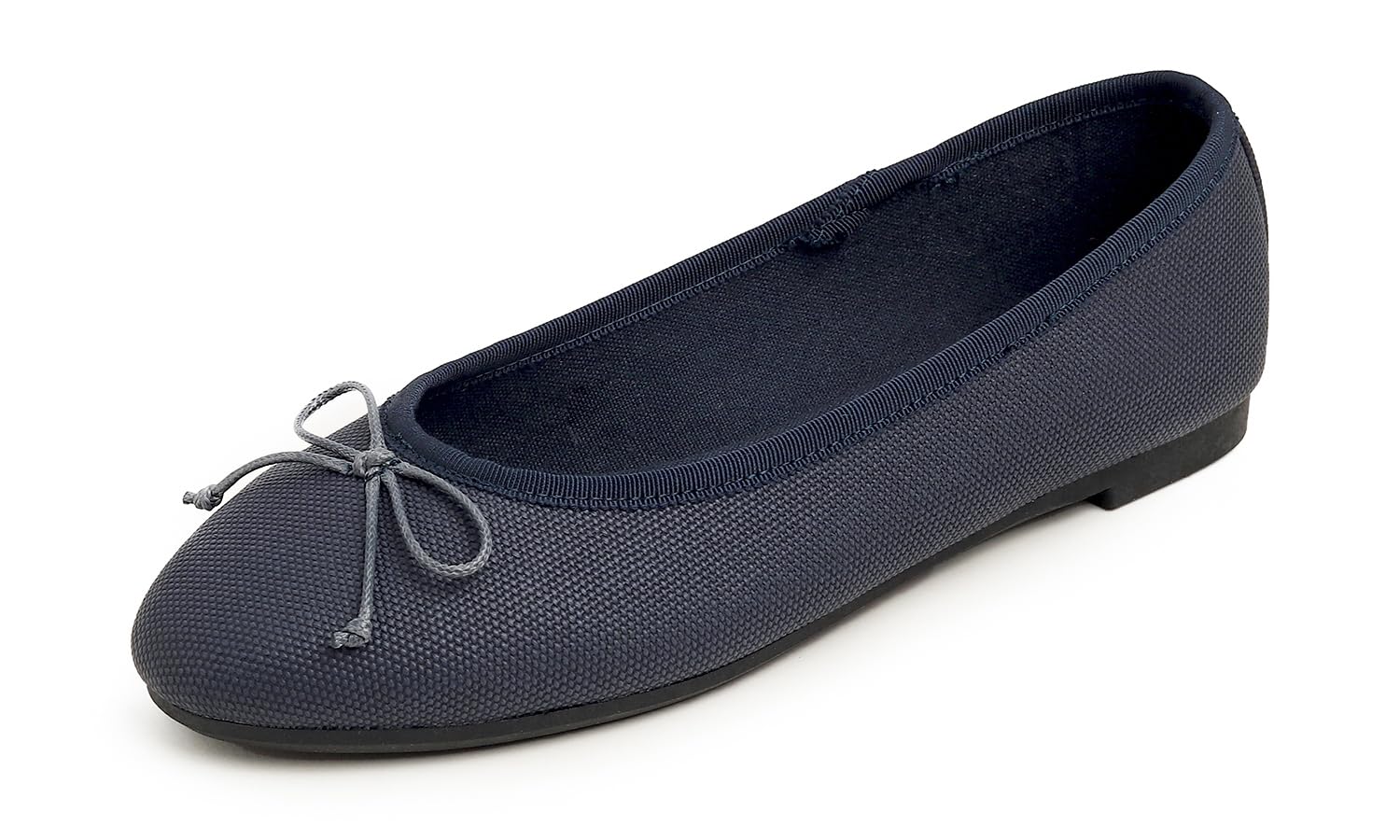 FEVERSOLE Women's Bow Tie Fashion Dress Slip On Shoes Round Toe Ballet Flat