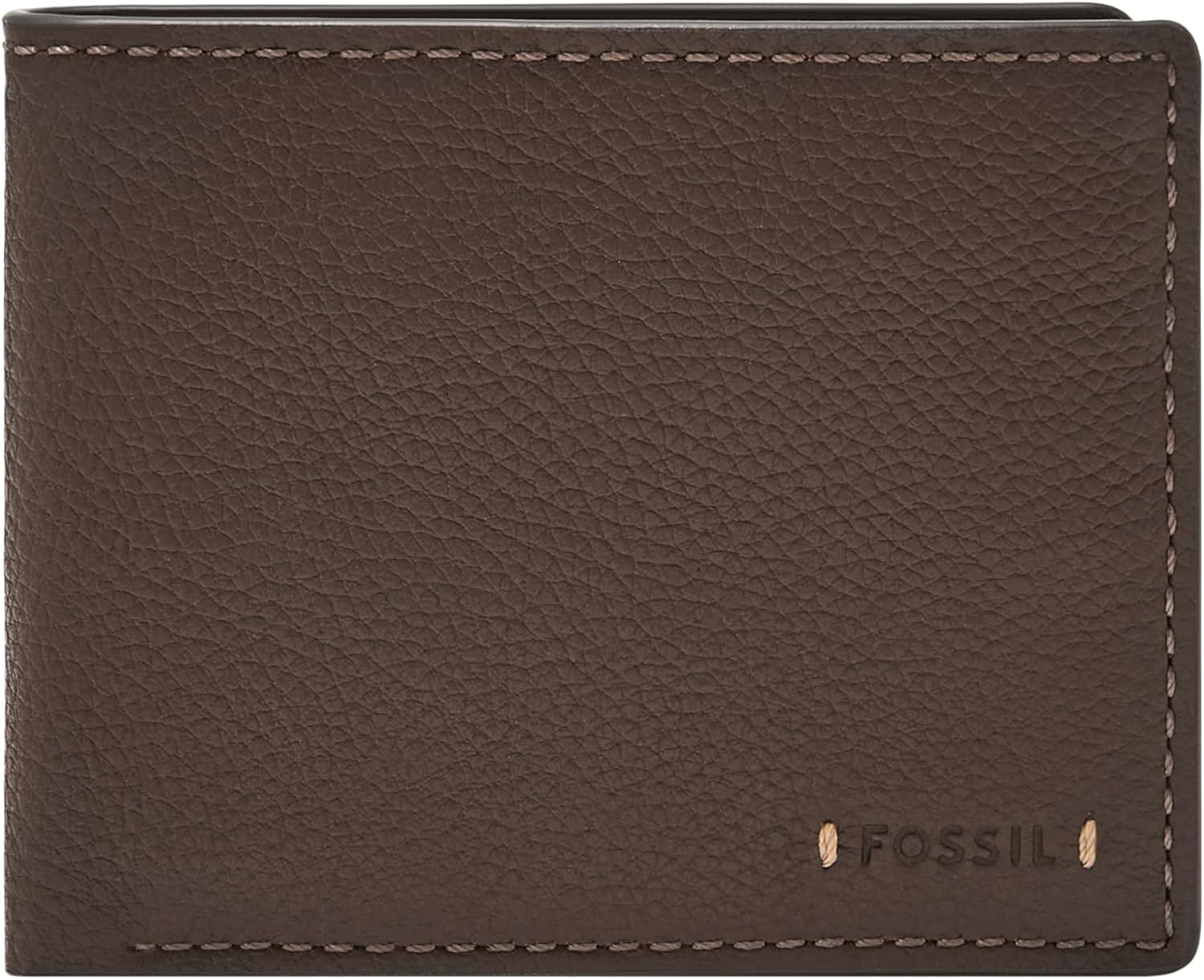 Fossil Men's Everett Leather Bifold with Flip ID Wallet