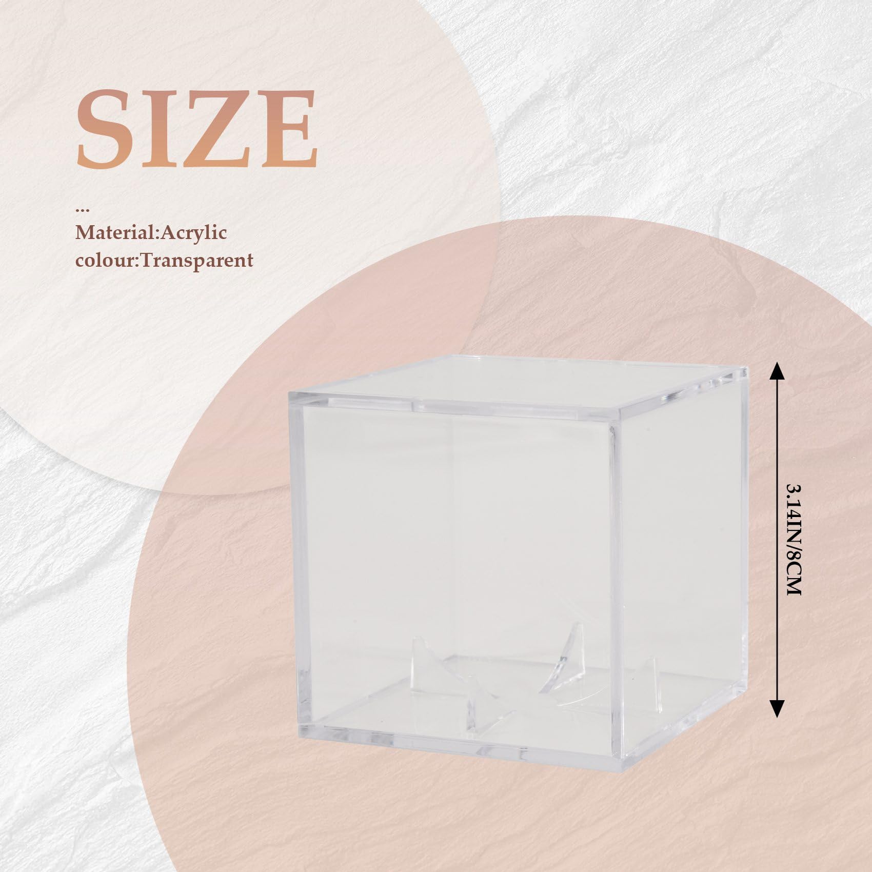 Vitrine de Baseball 4 PièCes, BoîTes D'Affichage en Acrylique AntipoussièRe ProtéGéEs Contre Les UV, Vitrine Transparente pour Balle de Souvenirs de Baseball
