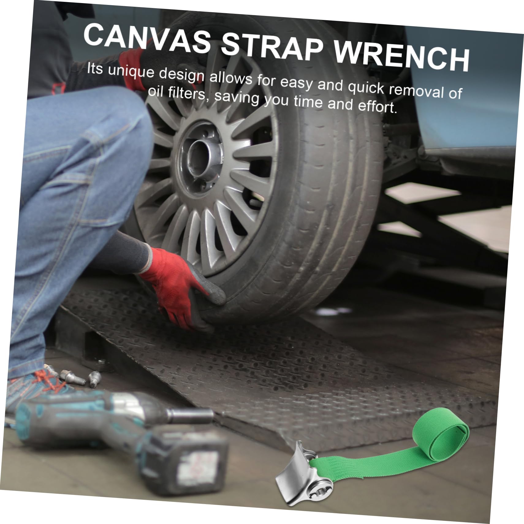 3stücke Canvas Strap Wrench Ölfilter-schlüssel Verstellbar Für Müheloses Entfernen Von Ölfiltern Für Und Motorräder