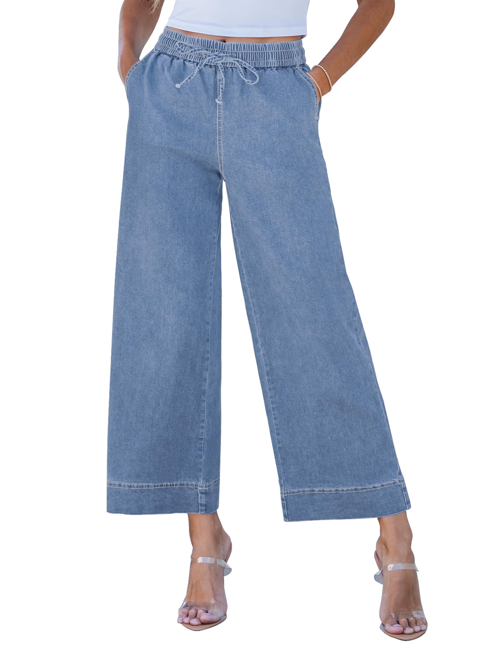 luvamia Wide Leg Jeans for Women