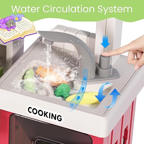 Miniatura 5 de Set de Cocina Infantil ST-KS-68 STEM 68 Pcs Interactive Chef Play 32.3x22.0 in