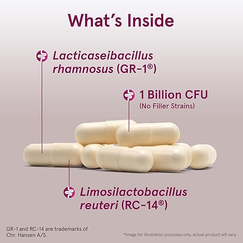 Miniatura 3 de Jarrow Formulas Fem-Dophilus - 1 mil millones de CFU por porción 2 cepas clínicamente estudiadas suplemento probiótico para mujer salud del tracto