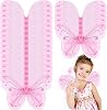 Chivao 20 Pieces Fairy Wings Butterfly Wings Dress up Birthday Wedding Decoration Halloween Party Accessory for Kids Girls