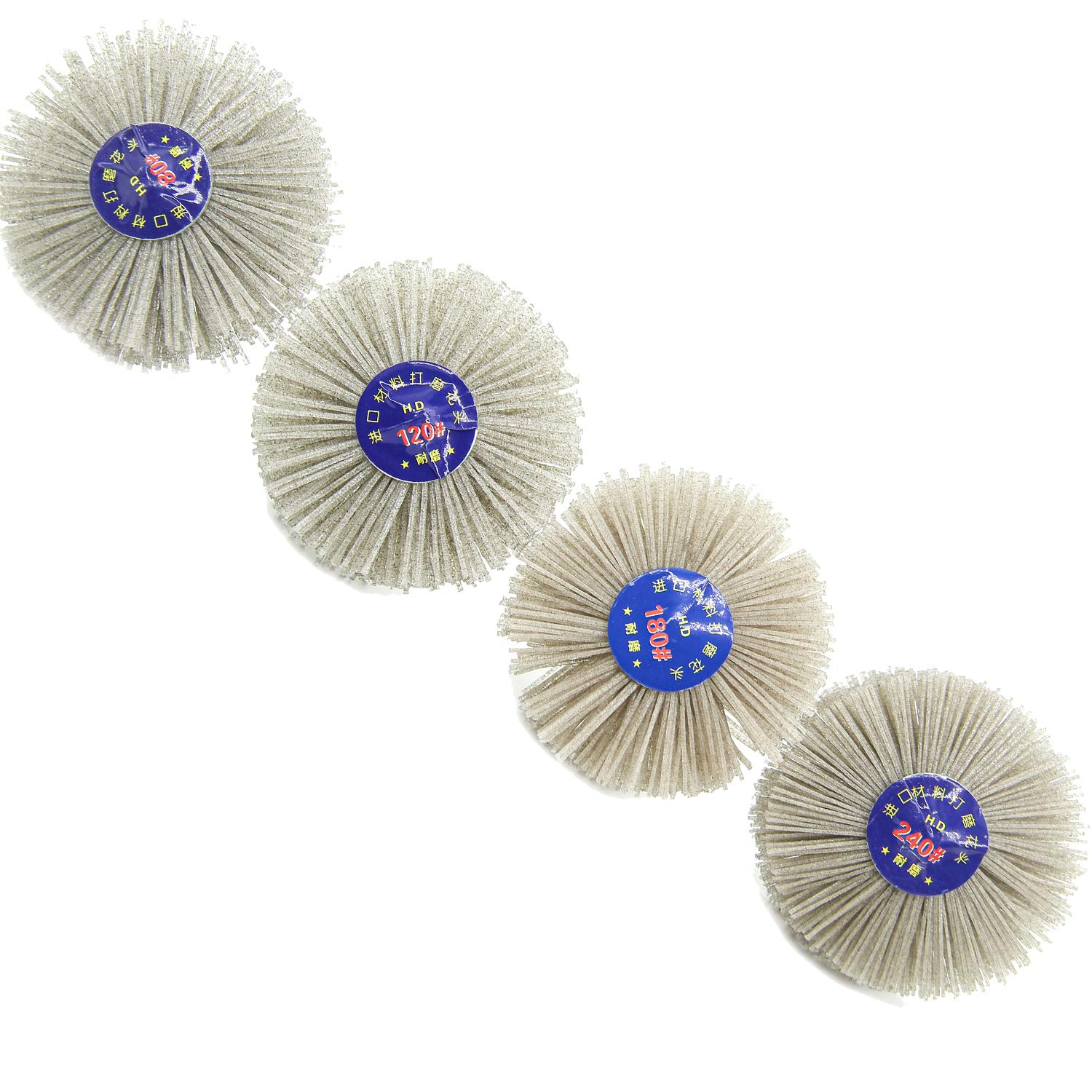 Abrasive Nylon Wheel Brush - Woodworking & Metal Prep -12
