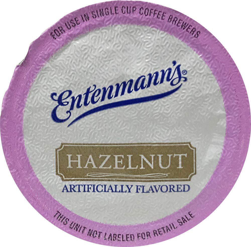 Entenmann's Single Serve Coffee, 100 Count (Hazelnut) Medium Roast
