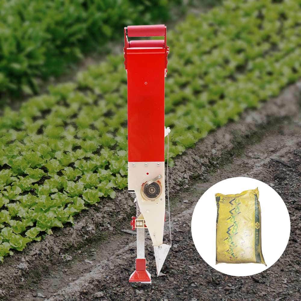 Seminatrice manuale per semina, altezza 2-4 cm, distributore di semi da giardino, piantatrice MTI, cinghia portatile, seminatrice per verdure, seminatrice per giardino, seminatrice a mano