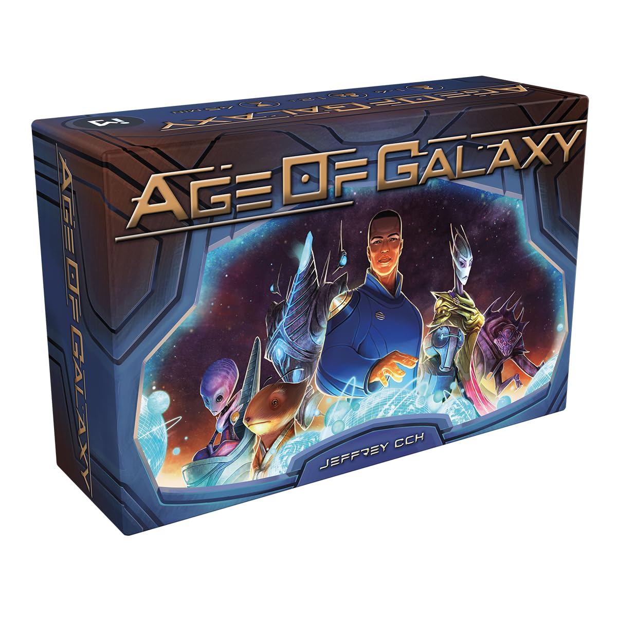 Asmodee Ice Makes - Age of Galaxy - Jeu de société - 2 à 4 Joueurs - À partir de 12 Ans et Plus - 45 Minutes - Allemand - Multicolore