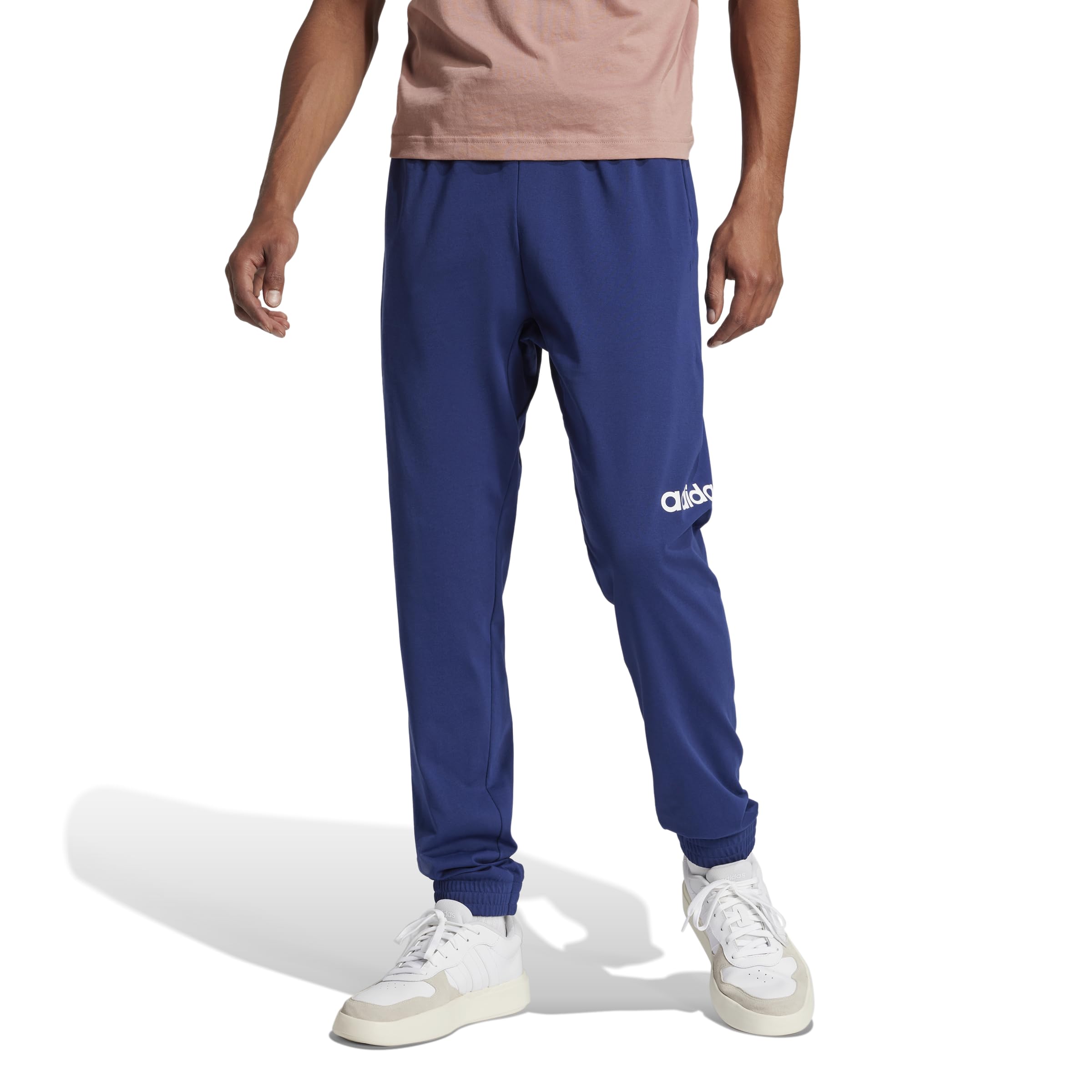 Adidas Uomo Essentials Linear Single Jersey Pant