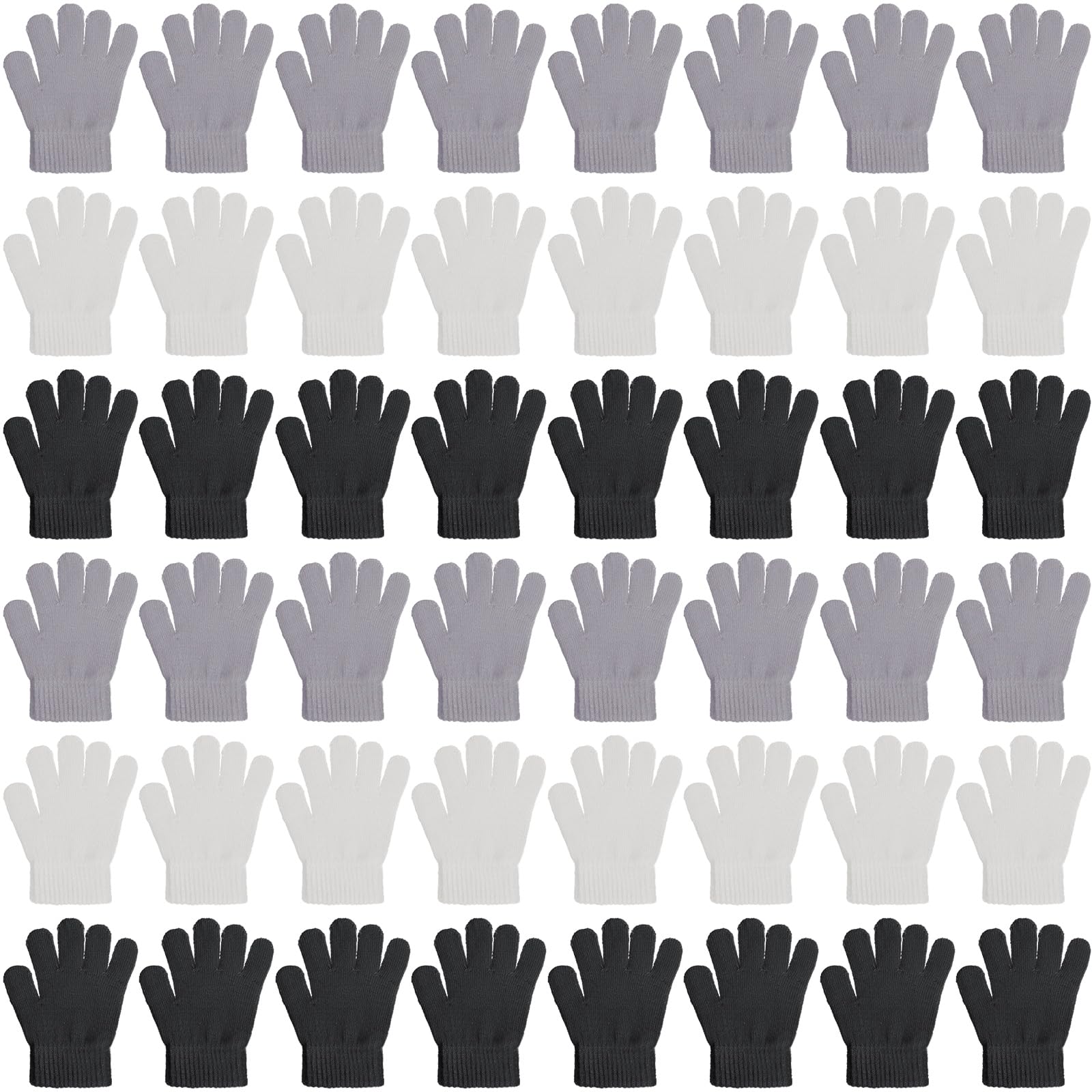 Guantes de invierno elásticos de punto para niños de 7 a 12 años Neer 8