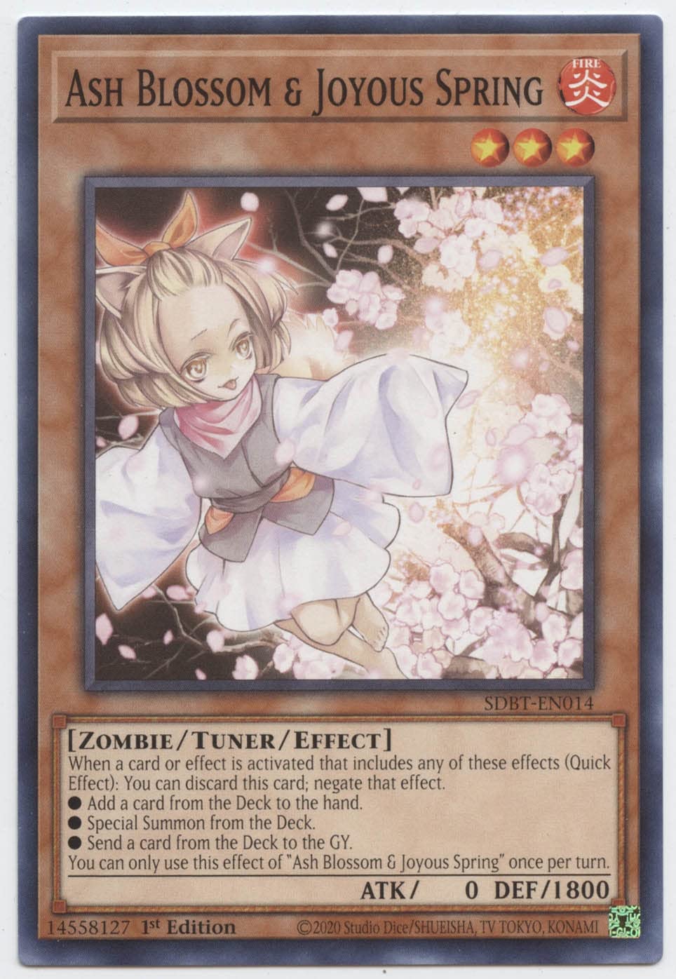 Ash Blossom & Joyous Spring - SDBT-EN014 - Común - 1ª edición
