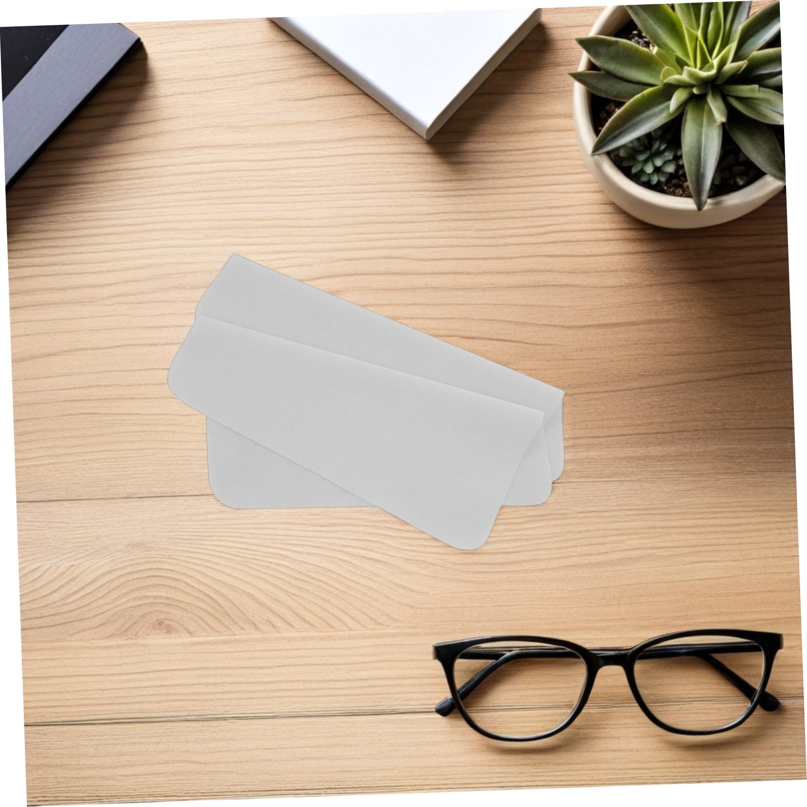 100 Paños De Limpieza Para Gafas Paño De Microfibra Para Teléfono Gafas Cámaras Lentes Gris