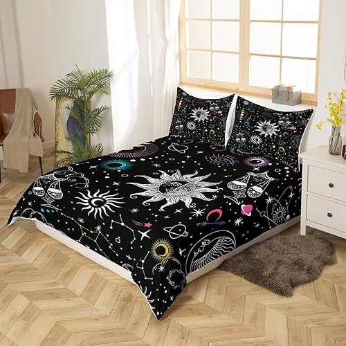 Vista 138 de Erosebridal Juego de ropa de cama Kawaii de sushi colorido, estilo japonés de dibujos animados, funda de edredón con temática alimentaria para Multi