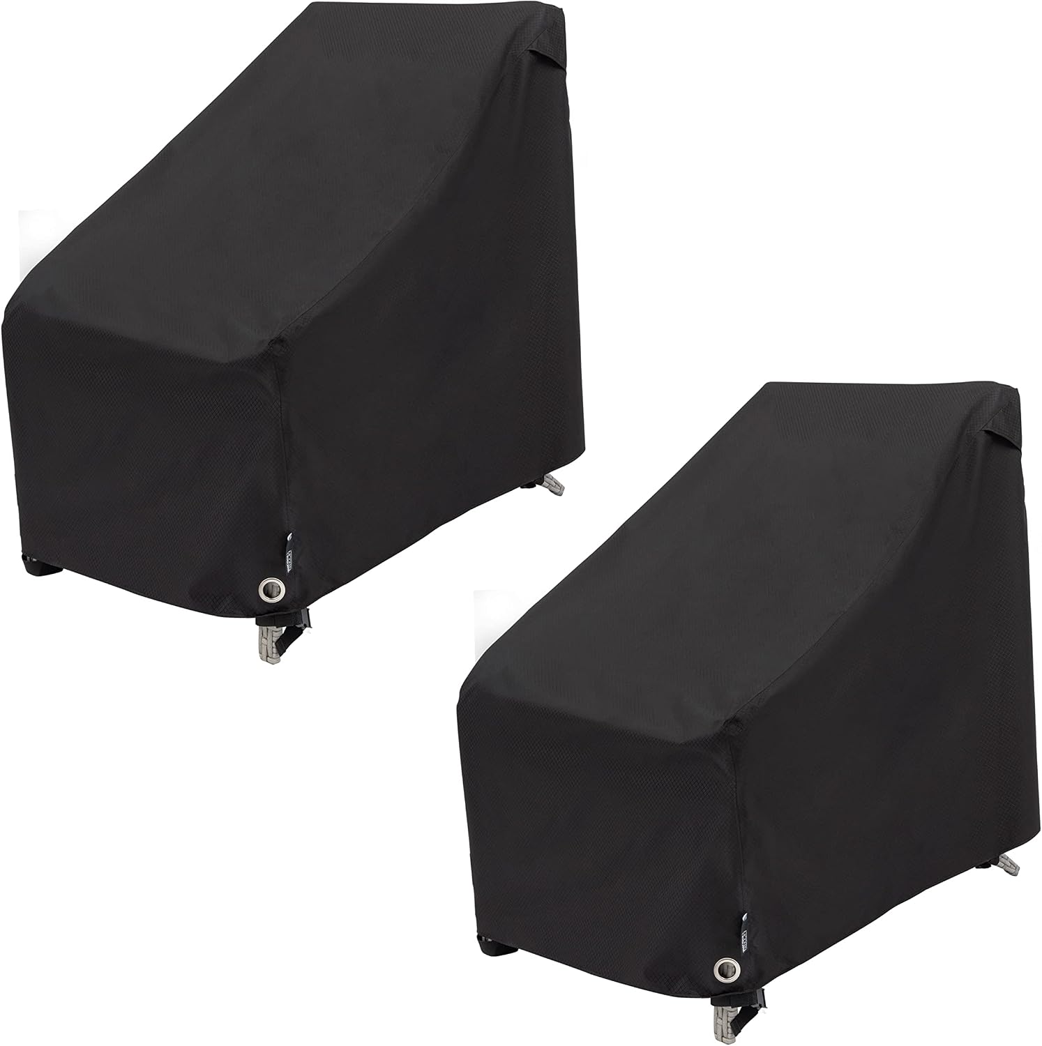 Modern Leisure Black Diamond Patio Chair Cover, Waterproof, 27" L x 34" W x 31" H, Black