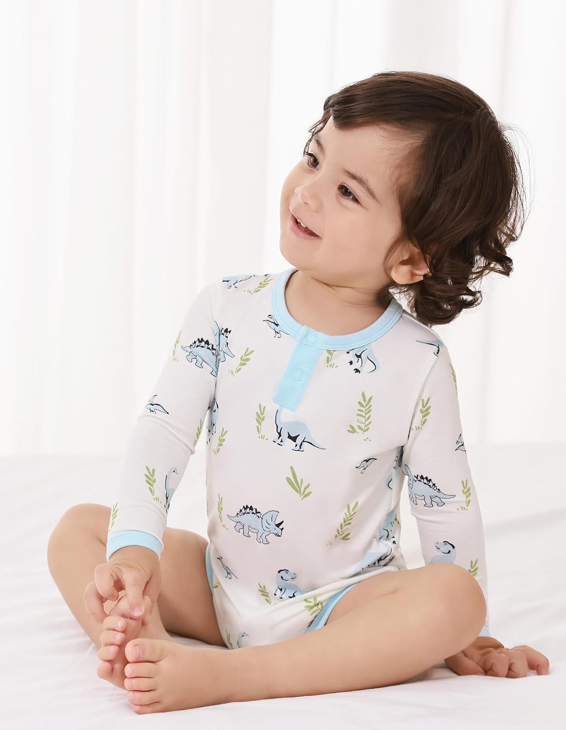 Baby Bodysuits Unisex Bodysuit Boys Girls Clothes Snap Viscose from Bamboo Infant Toddler Wear NB-24Months