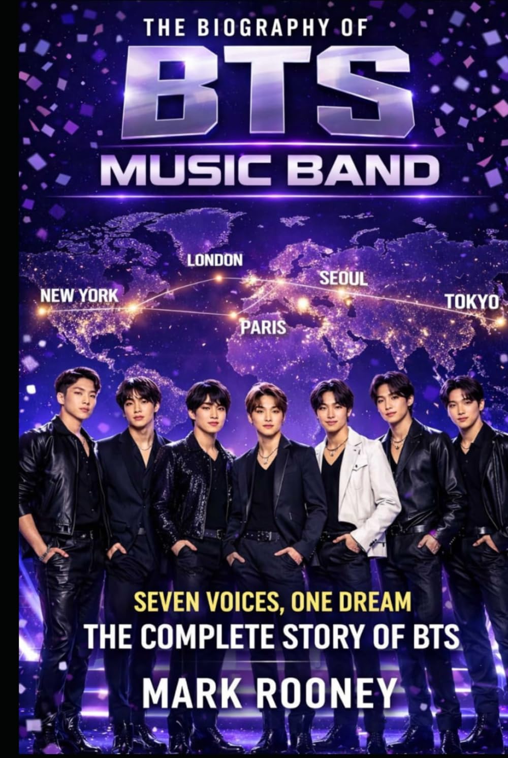 The Biography of BTS Music Band: Seven Voices, One Dream, The Complete Story of BTS