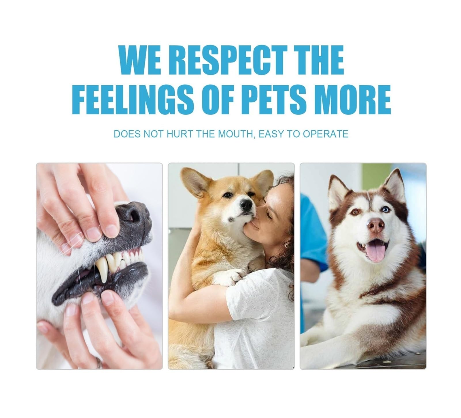 Pasta de dientes for mascotas de 60 g, imprescindible for gatos y perros for el cuidado bucal diario, limpieza de dientes y eliminación de sarro(4pcs)